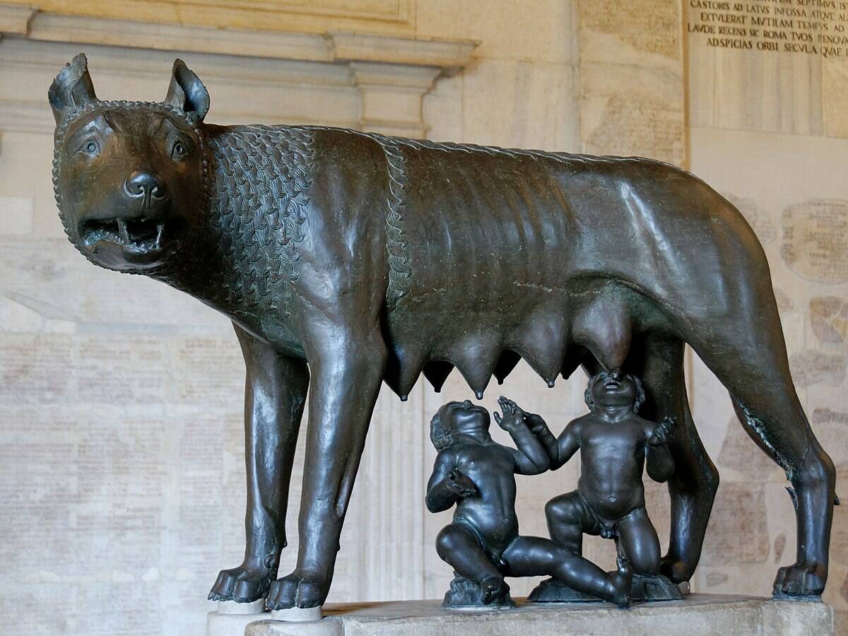 Капитолийская волчица (лат. Lupa Capitolina). Антонио дель Поллайоло.
