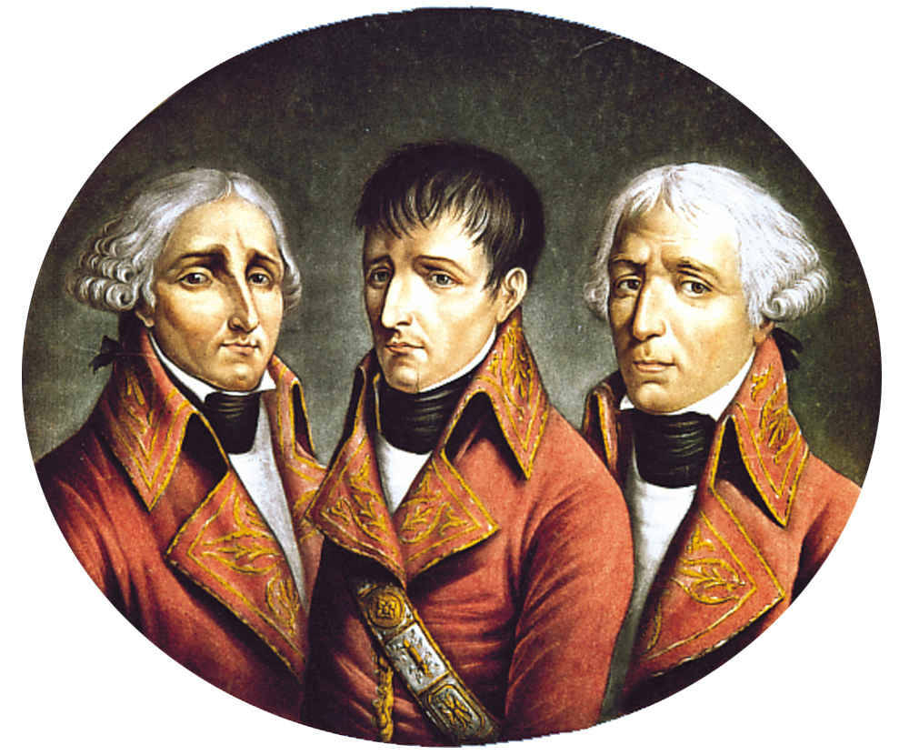 Генри-Николас ван Горп. Три французских консула. 1803 год. 