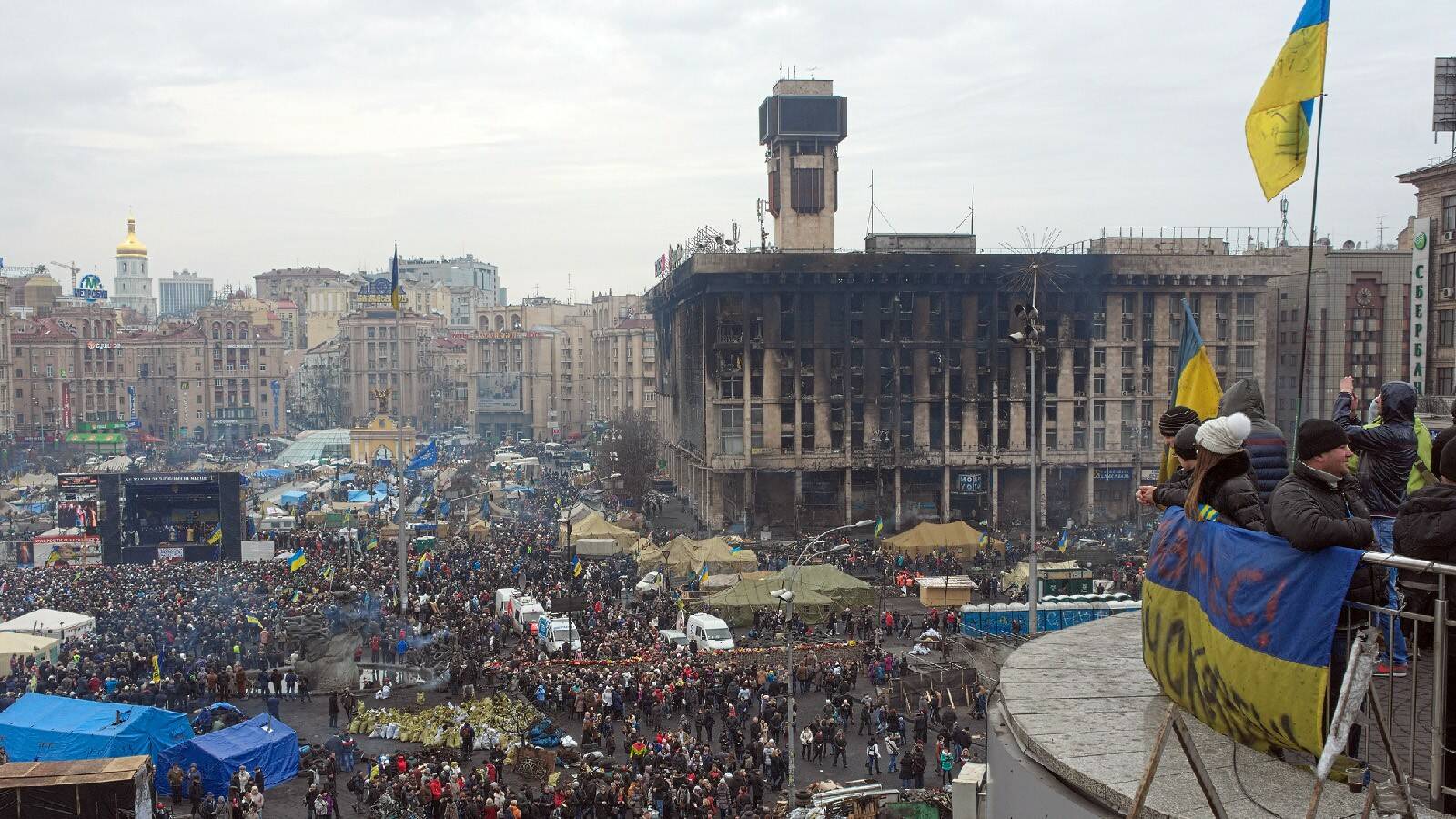 Евромайдан в Киеве. 2014 год