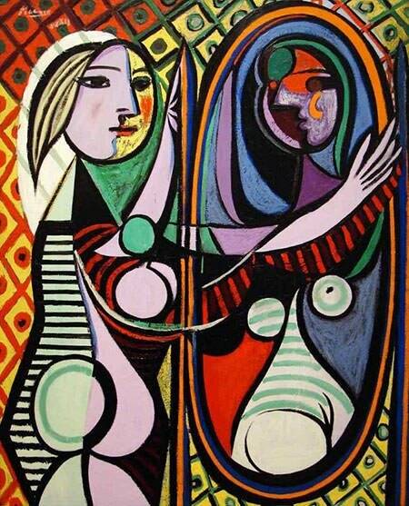 Пабло Пикассо "Девушка перед зеркалом" 1932 г.