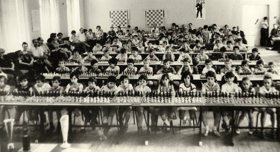 Детский шахматный клуб в СССР.
