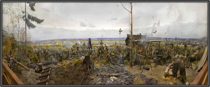 Картина «Великое стояние на реке Угре» кисти Павла Рыженко