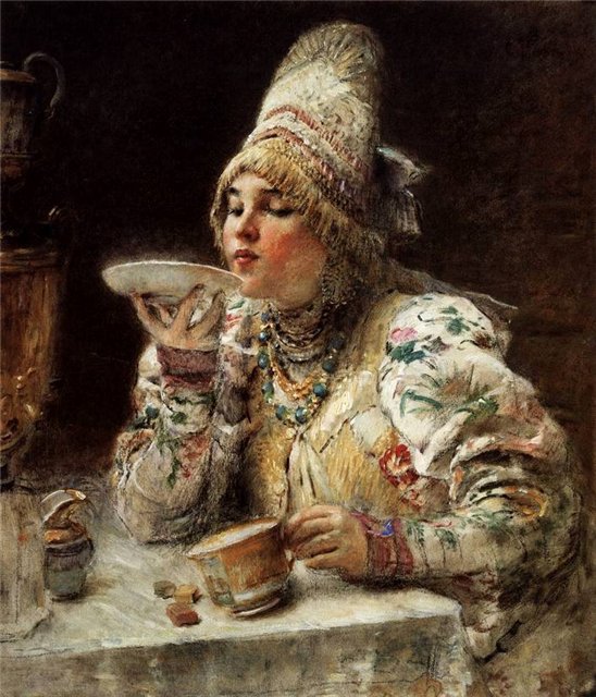 Как и когда русские начали пить чай?