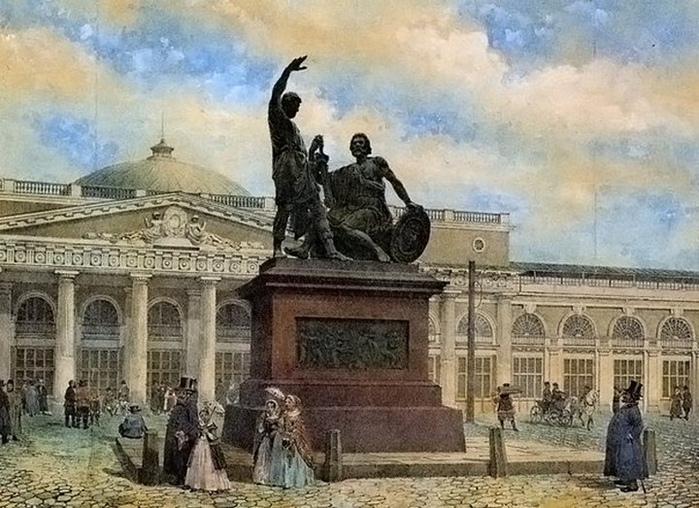 Краткий курс истории. Первый скульптурный памятник Москвы