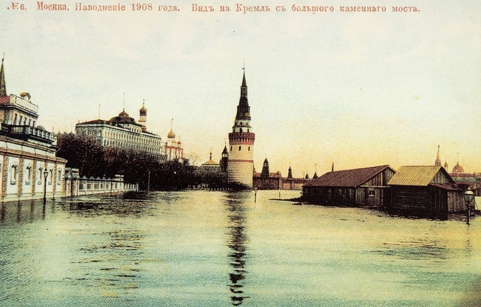 Когда было самое большое наводнение в Москве?