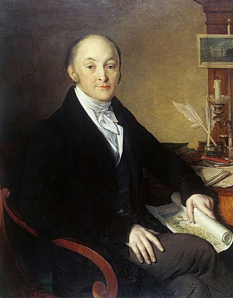  В.А. Тропинин. Портрет М.М. Сперанского. 1839 г.