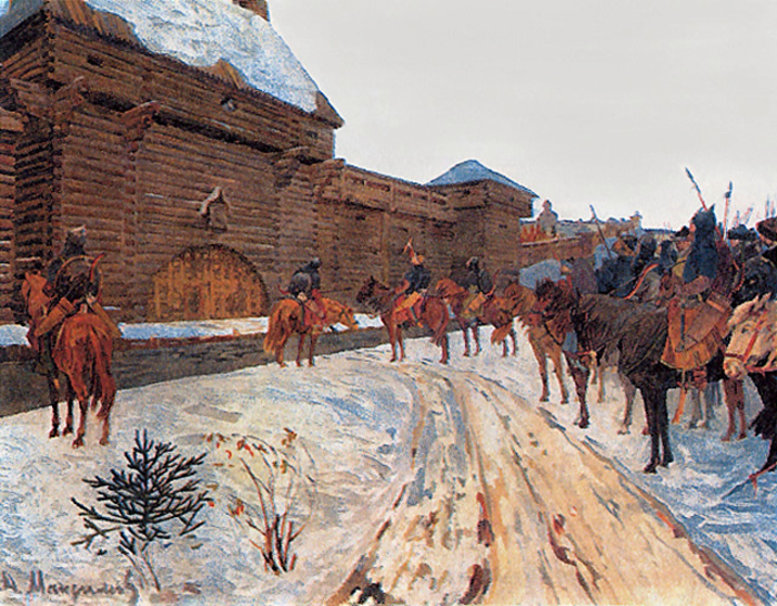 Осада и взятие ханом Батыем города Владимира