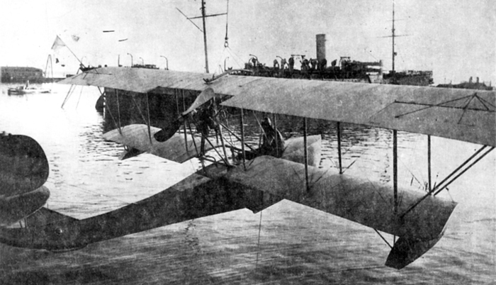 На таких гидропланах французского производства FBA русские морские летчики приняли свои первые воздушные бои в 1915 году
