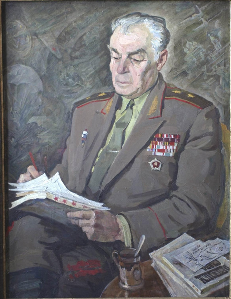 Е. Бригадиров: «Портрет Лисова И.И., генерал-лейтенанта ВДВ СССР»
