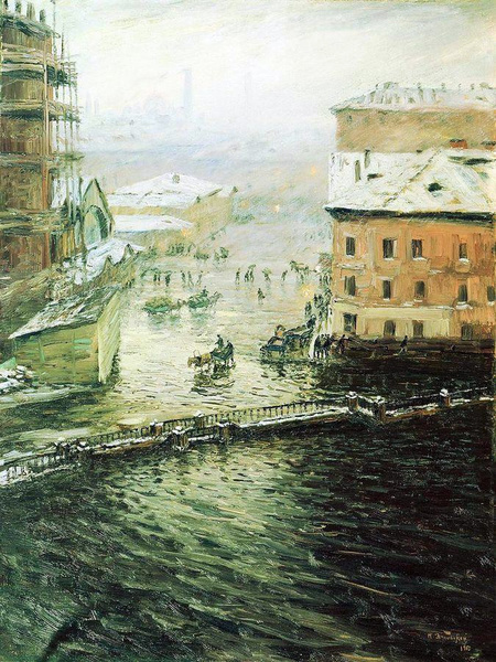 Екатерининский канал. Наводнение 1903 года