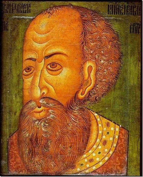 Предполагаемая «парсуна», то есть портрет в технике иконописи, русского царя Ивана Васильевича