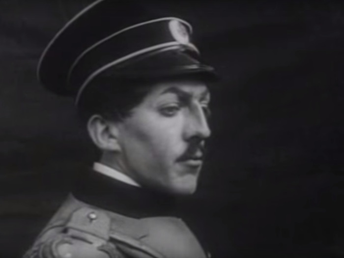 Кадр из фильма «Оборона Севастополя» (1911). В роли адмирала Нахимова – актер Андрей Громов