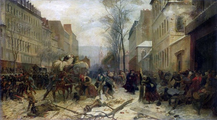 Феликс Филиппото – «Бомбардировка Парижа в 1871»