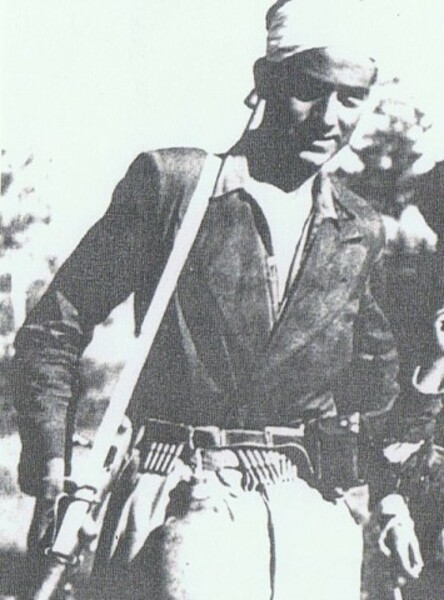 Лейтенант республиканских войск Рамон Меркадер во время Гражданской войны в Испании, 1937 год