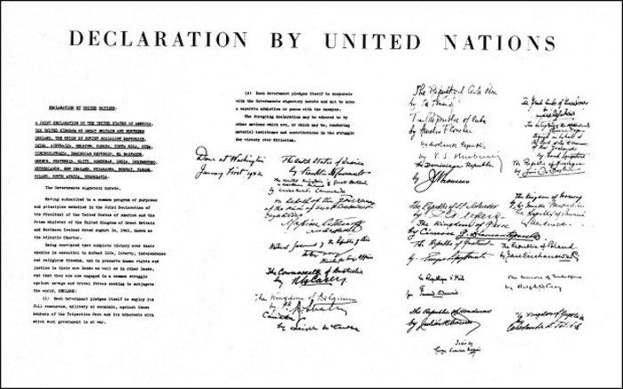Декларация Объединенных наций