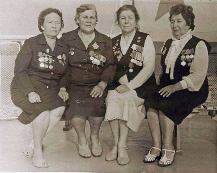 Фото послевоенных встреч