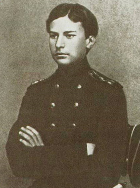 Выпускник Морского кадетского корпуса Василий Верещагин, 1860 год