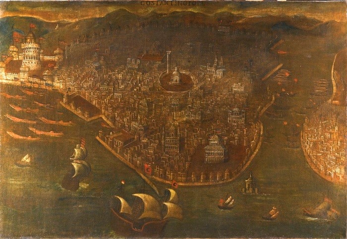 Падение Константинополя. Неизвестный венецианский художник. Конец XV – начало XVI вв.