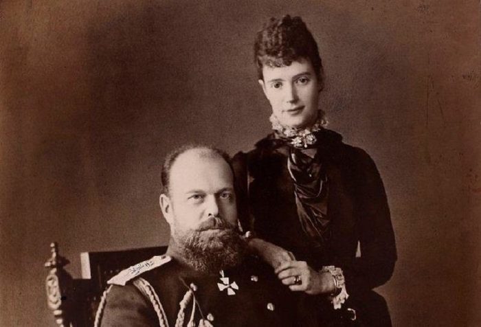 Александр III и его супруга Мария Федоровна.