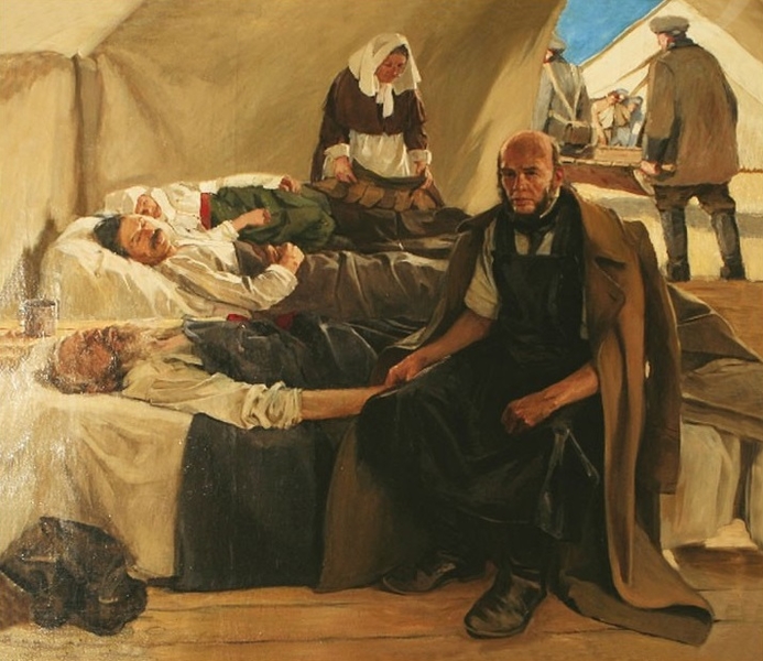 Великий русский хирург Николая Пирогов в осажденном Севастополе
