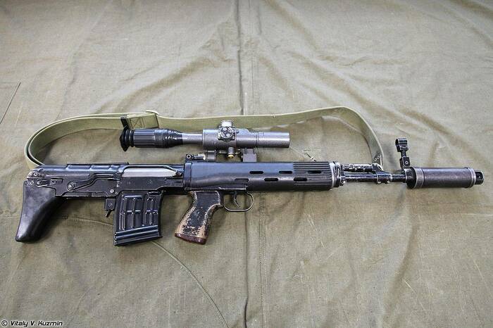 Снайперская винтовка Драгунова СВД (Россия) » Военные люди