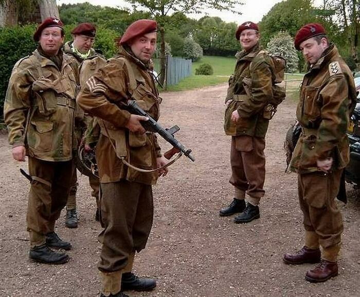 Британские десантники времен Второй мировой