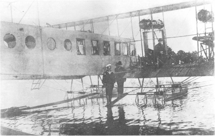 Опытный гидросамолет «Илья Муромец» в Либаве, 1914 год