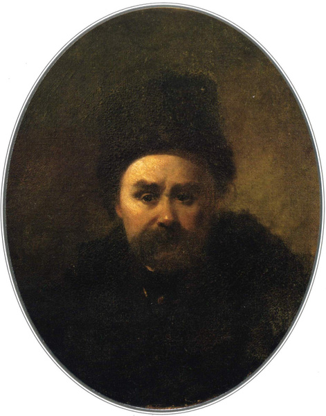Автопортрет Тараса Шевченко. 1861 год