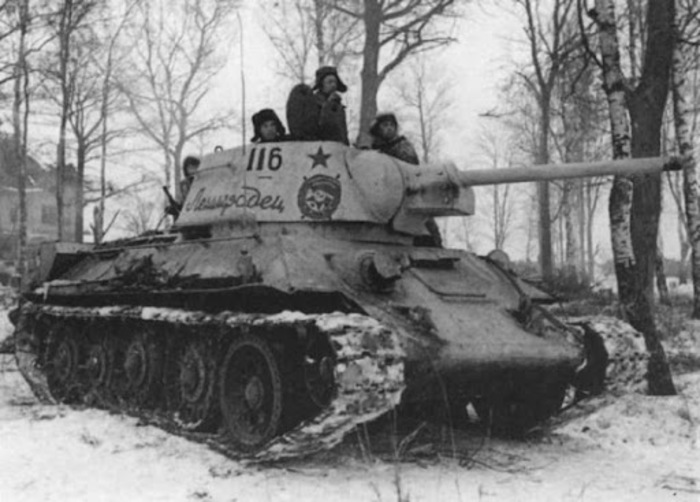 Т-34  обр. 1943 года