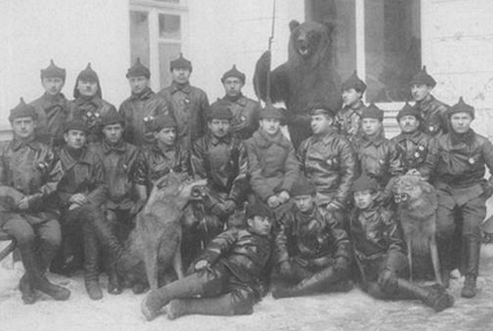Командный состав отряда особого назначения при коллегии ГПУ, 1922 год
