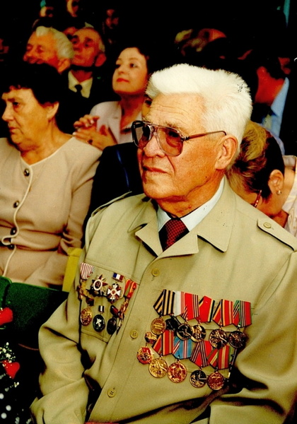 Кавалер ордена «Сражающаяся Франция» Валериан Соломатин на вечере, посвященном ветеранам Великой Отечественной войны