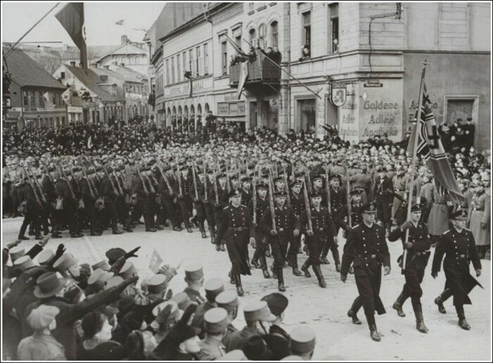 Вступление германских войск в Клайпеду 22 марта 1939 г.