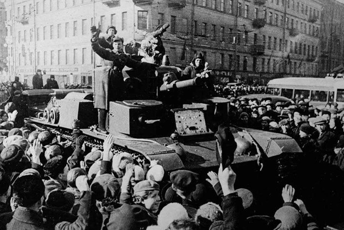 Вступление частей Красной армии в Литву. 17 июня 1940 г.